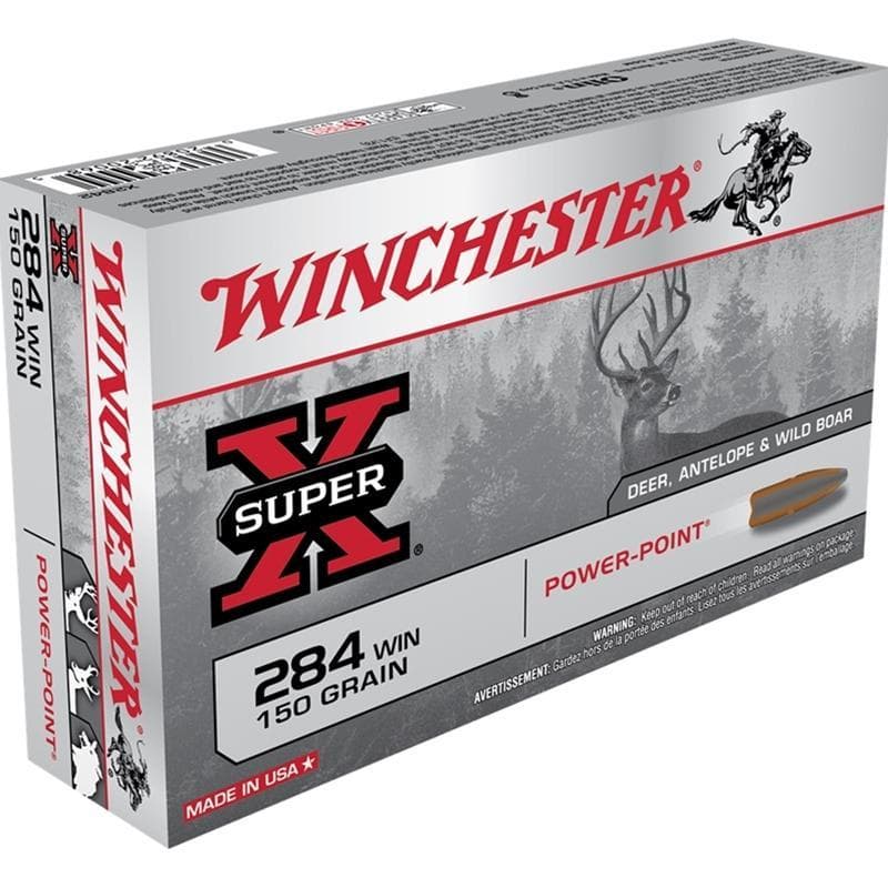 Winchester SuperX 284 Winchester Ammo 150 Grain Power-Point