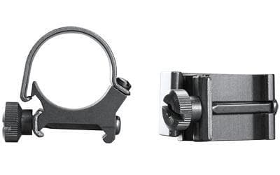 Weaver, Detachable Top Mount, 1″ Medium Rings, Fits Picatinny, Matte Finish, Black