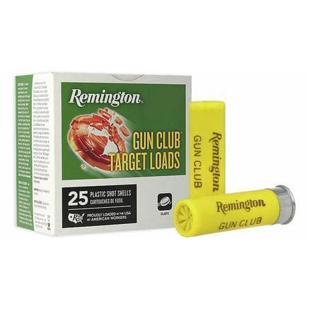 Remington Gun Club Target Load Shotshells 20 ga 2-3/4″ 7/8 oz 1200 fps #7.5