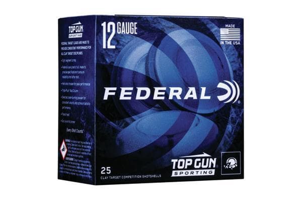 Federal Top Gun Target 12G 2.75-1.125-7.5 1145 25