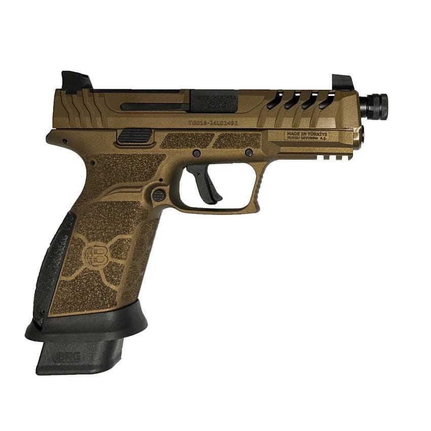 BRG9 Tactical Optic-Ready Threaded 9mm Pistol Bronze