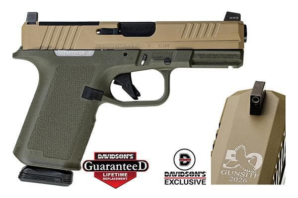 Ruger RXM 9MM GUNSITE OD/FD 15DE