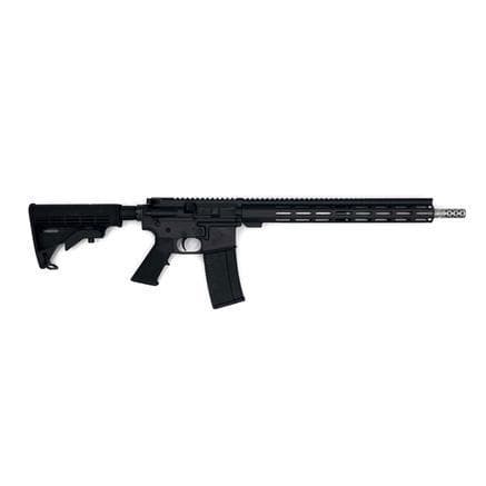 GLFA AR-15 Rifle .223 Wylde 30rd Magazine 16″ Threaded Barrel Black and Stainless with 15.25″ Handguard