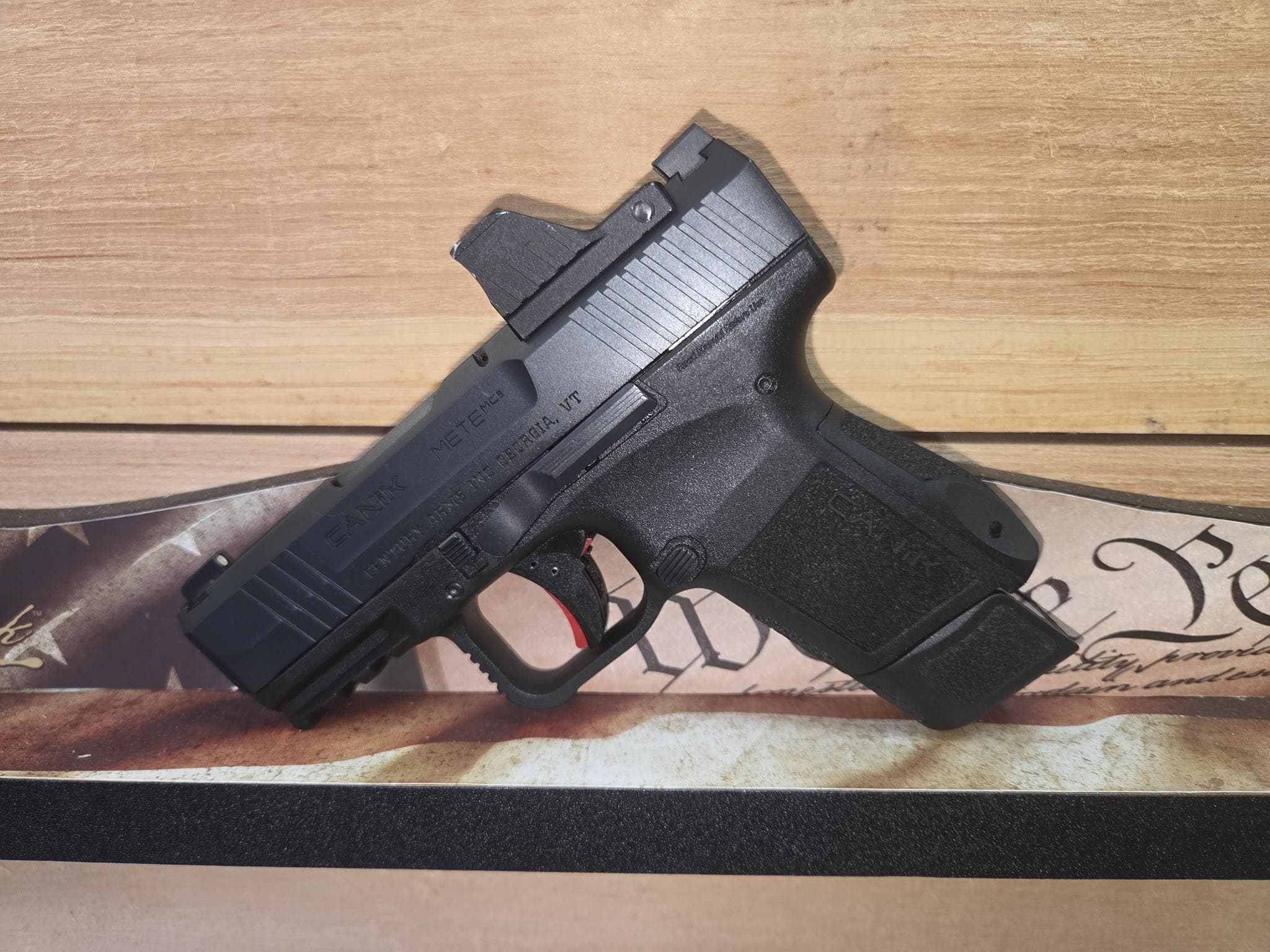 CANIK METE MC9 9MM BLK MO1 MECANIK MO1 OPTIC