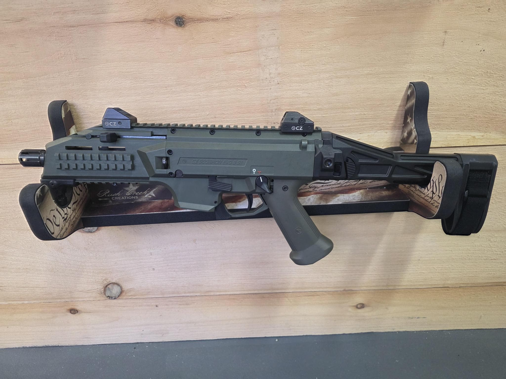 CZ SCORPION EVO 3 S1 PISTOL OD Green