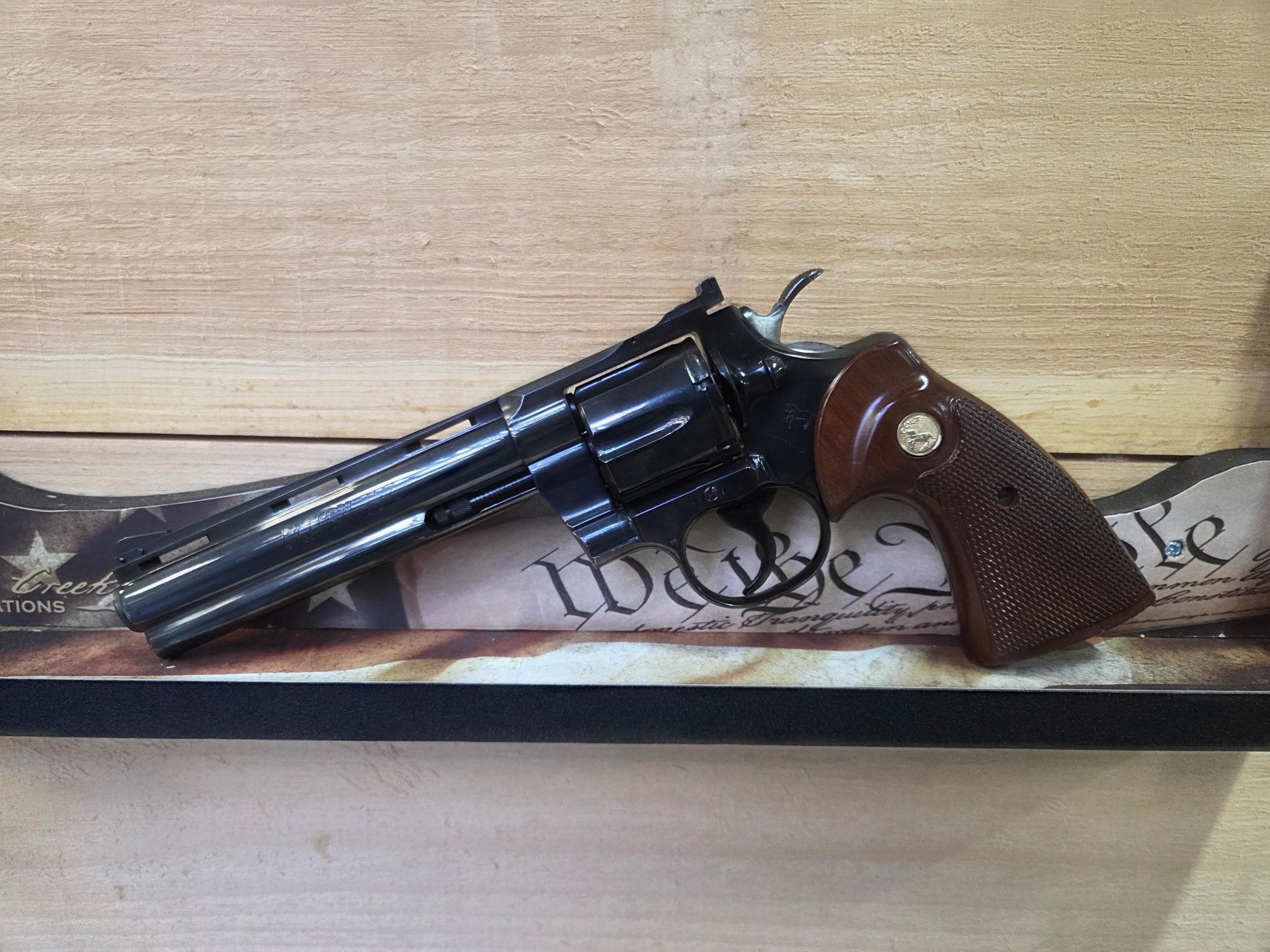 Used Colt python 357 blued